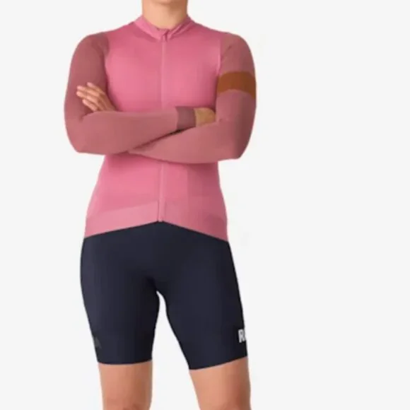COPY - Rapha Women's Pro Team Long Sleeve Training Jersey Pink Size XS - Picture 2 of 8